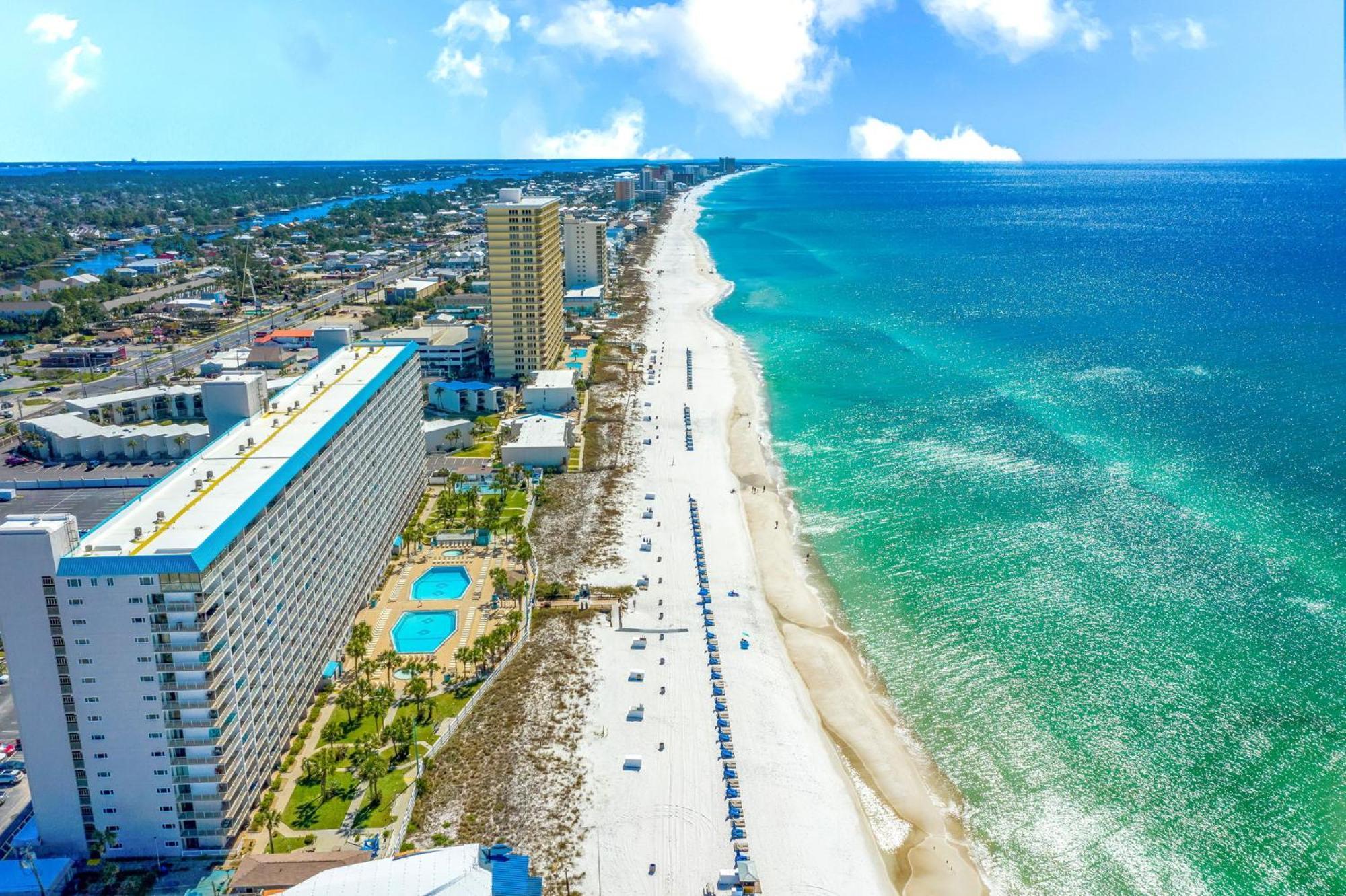 The Summit 808 - Luxury Beach Resort Condo - Beachfront - Incredible Views - Beach Chairs And Sunshade Provided In Condo Panama City Beach Bagian luar foto